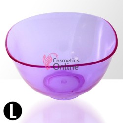 Bol pentru tratamente faciale,1 cupa din silicon L Mollylac cod 47138 Mov